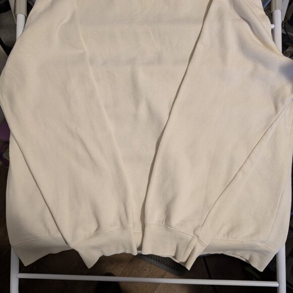 Disneyland Walt Disney World Mickey Mouse Large Sweatshirt Cream Pullover - Picture 8 of 8